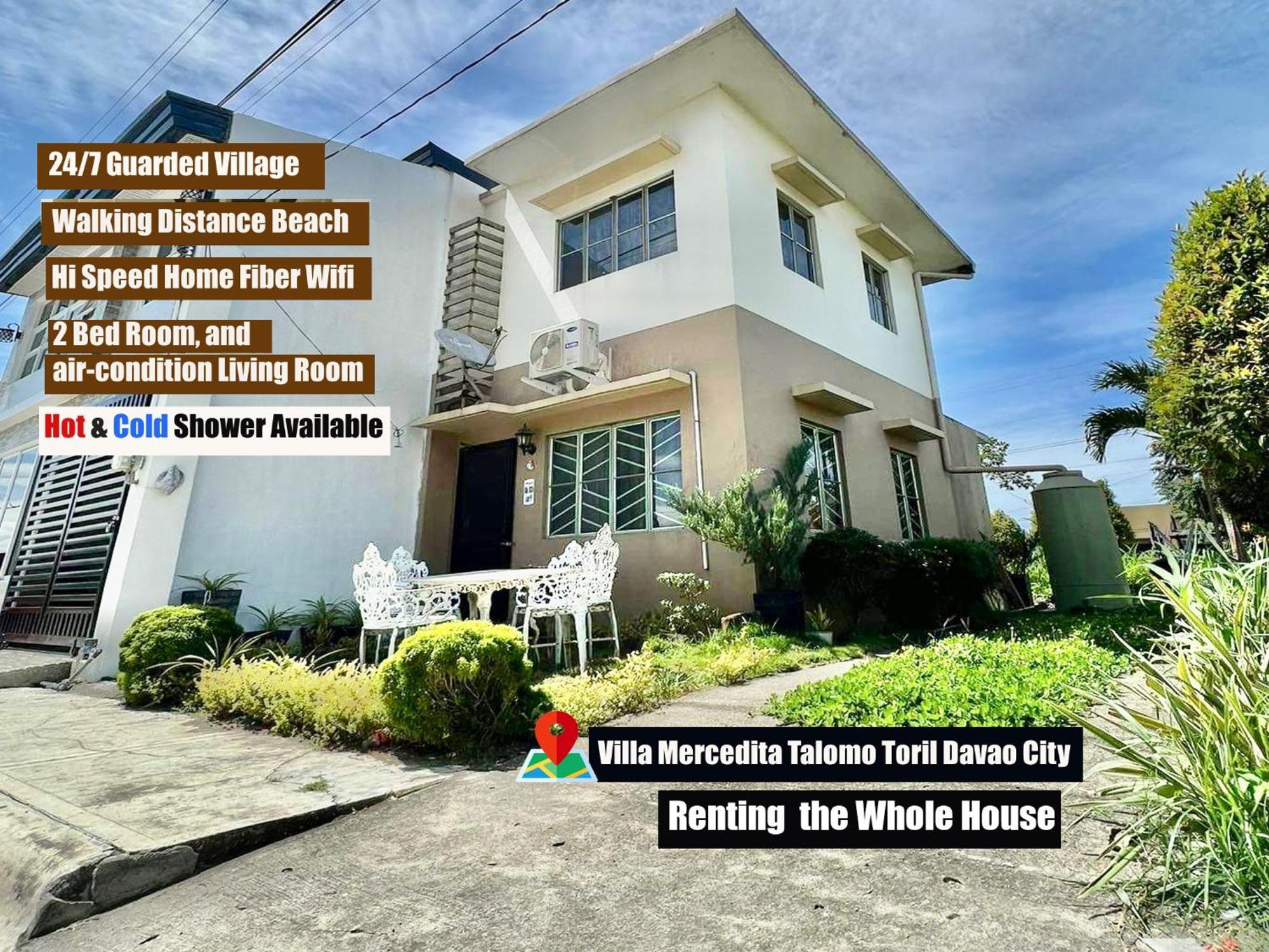 Beach Resorts Walking Distance To The Town House Davao City Εξωτερικό φωτογραφία